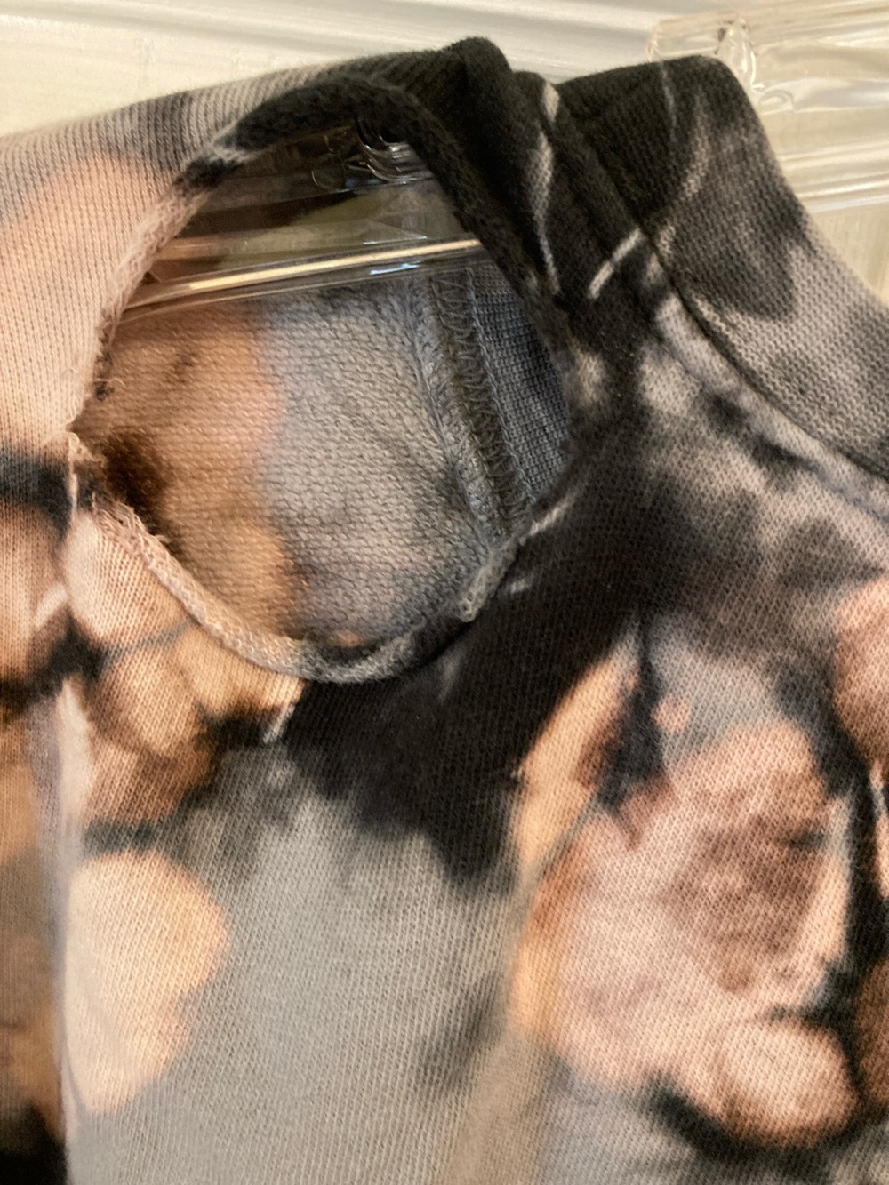 Affliction Black & Beige Tie-Dye Logo Sweatshirt - Picture 10 of 16